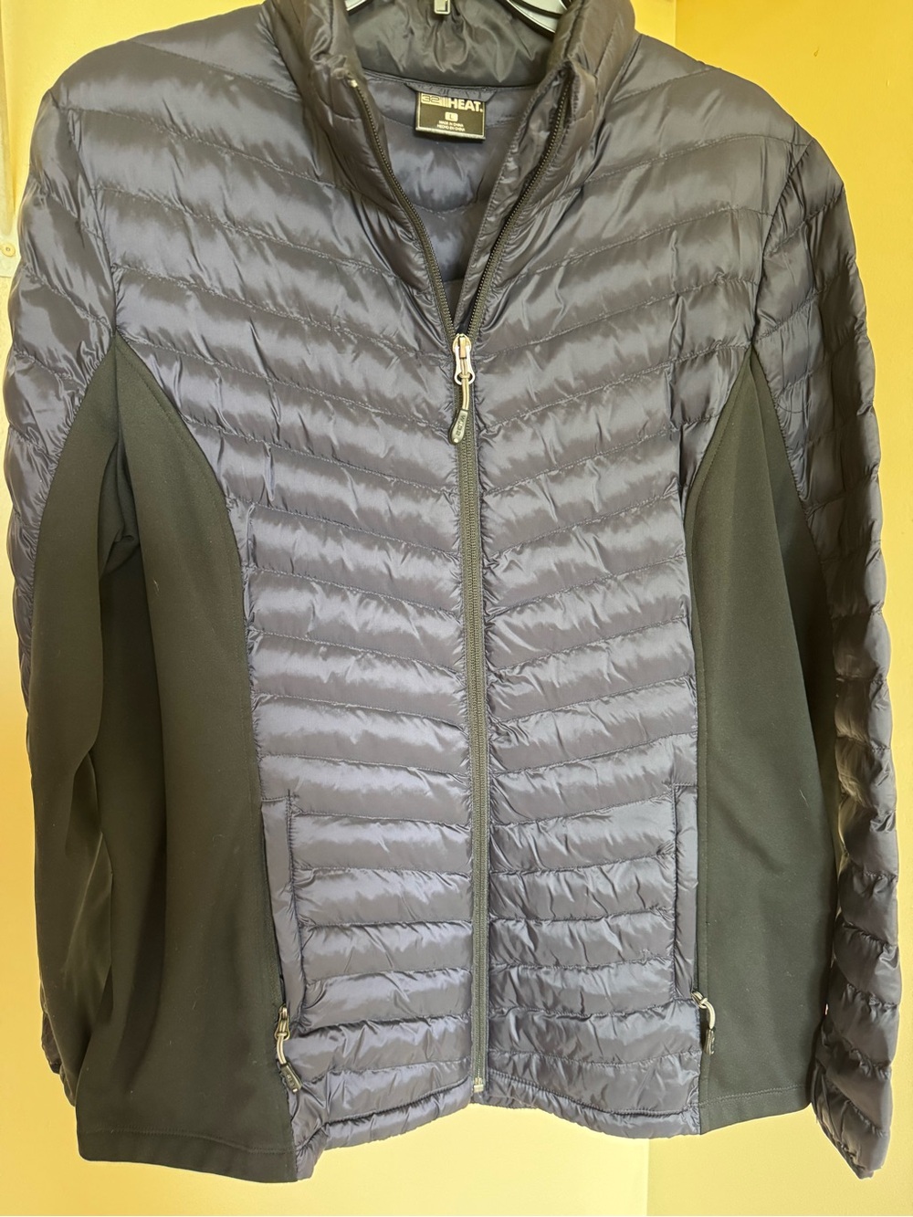 Women’s Quilted Blue Hybrid Jacket